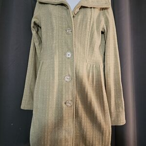 Patagonia Light Tan Pea Coat
